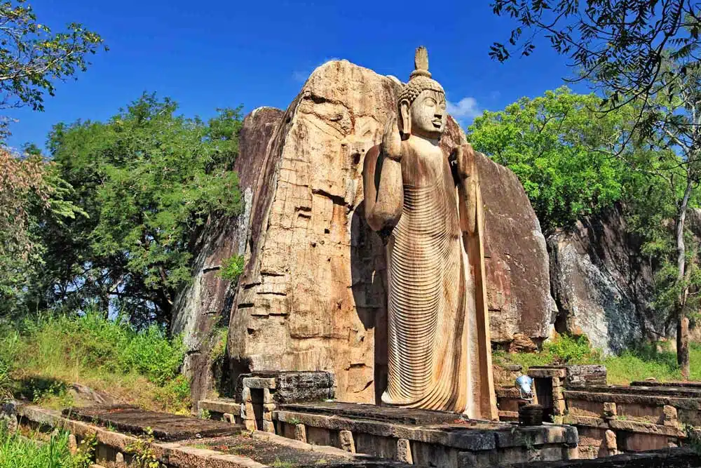 Aukana Buddha Statue, Sri Lanka