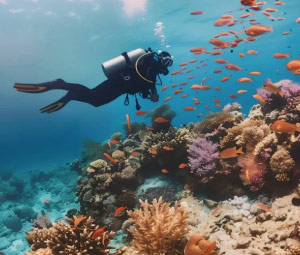 Diving