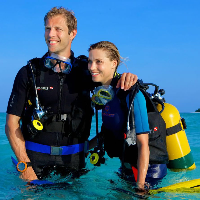 Scuba diving