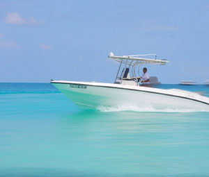 Speedboat with Captain
