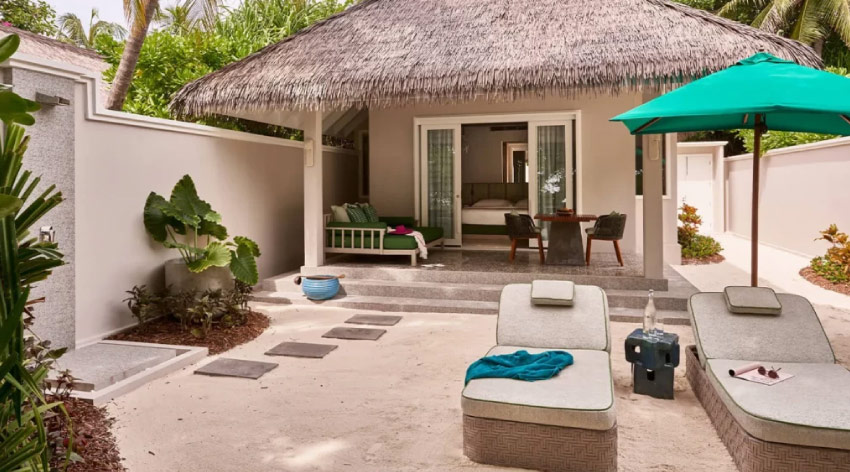 Two bedroom interconnecting Beach Villa
