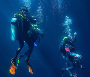 Diving