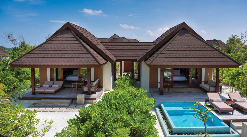Two Bedroom Beach Villa With Pool