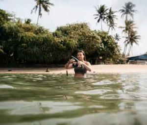 Snorkeling in Polhena